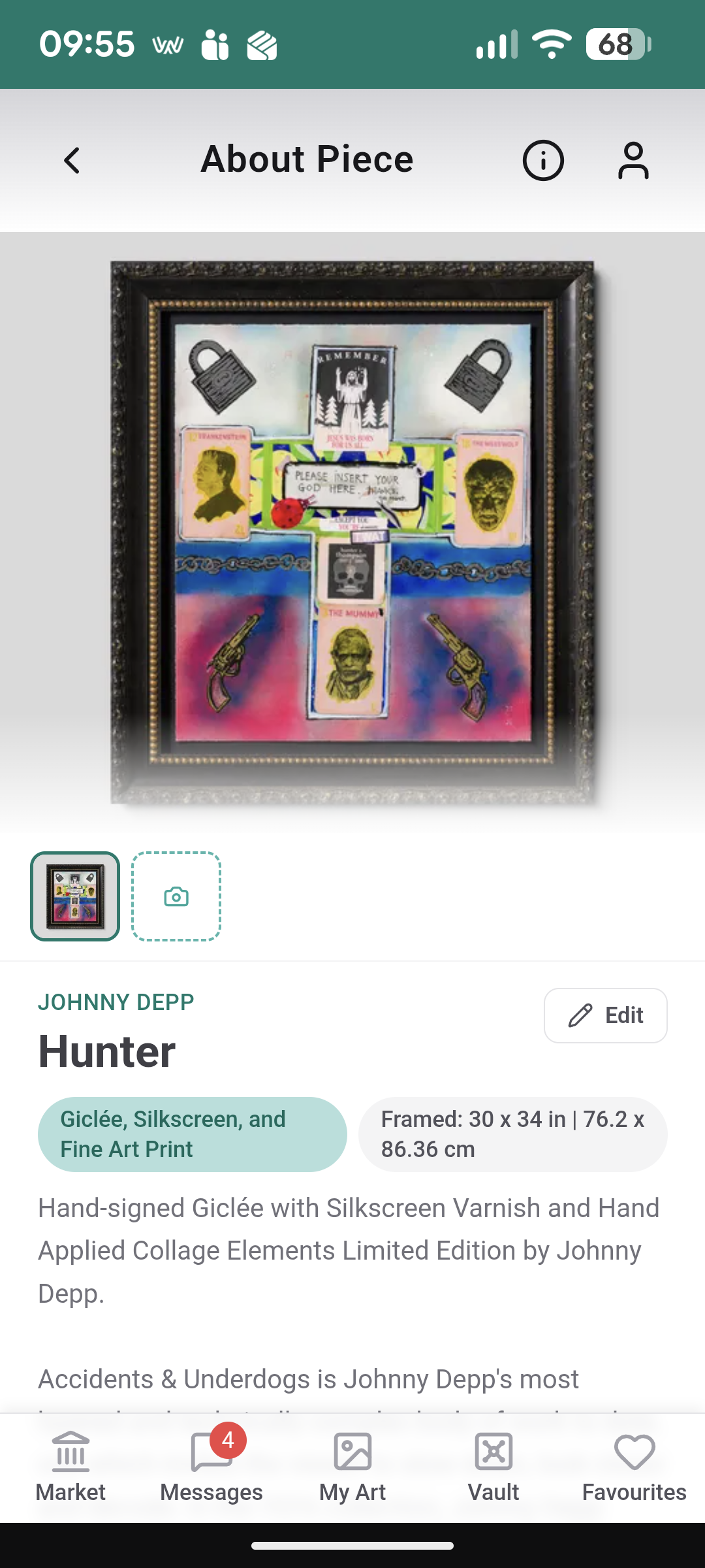 Adding artwork to Secarto